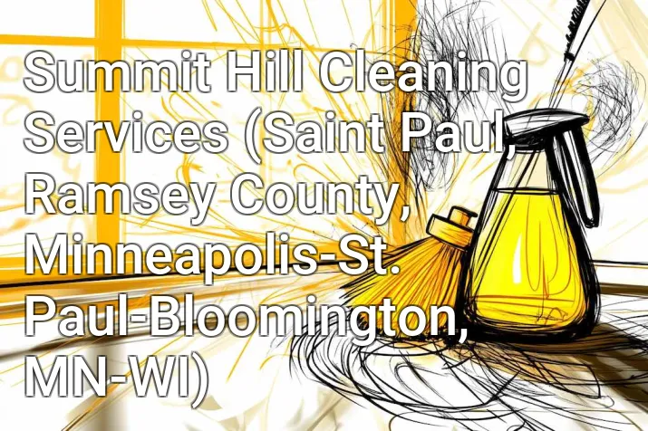 Summit Hill Cleaning Services (Saint Paul, Ramsey County, Minneapolis-St. Paul-Bloomington, MN-WI)