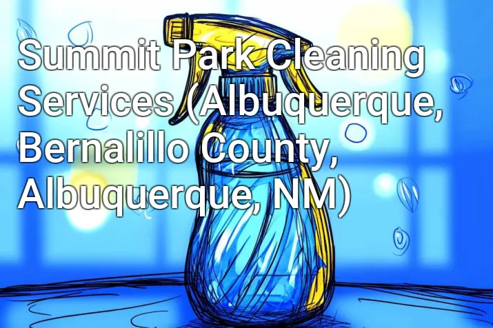 Summit Park Cleaning Services (Albuquerque, Bernalillo County, Albuquerque, NM)