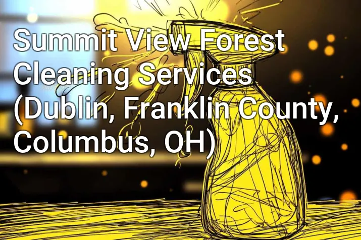 Summit View Forest Cleaning Services (Dublin, Franklin County, Columbus, OH)
