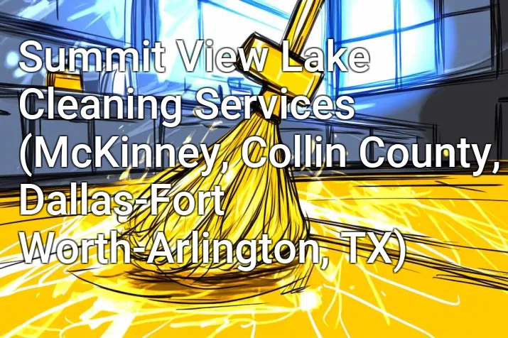 Summit View Lake Cleaning Services (McKinney, Collin County, Dallas-Fort Worth-Arlington, TX)