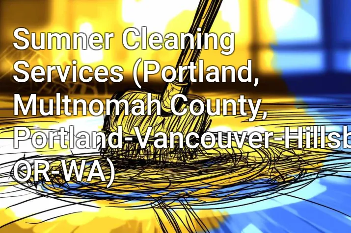 Sumner Cleaning Services (Portland, Multnomah County, Portland-Vancouver-Hillsboro, OR-WA)