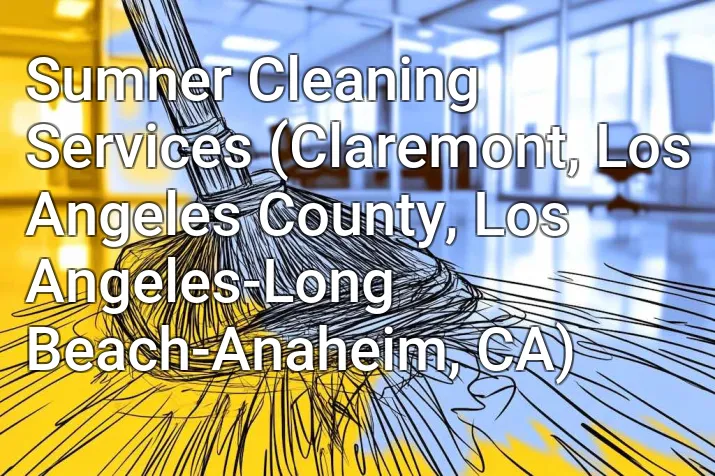 Sumner Cleaning Services (Claremont, Los Angeles County, Los Angeles-Long Beach-Anaheim, CA)