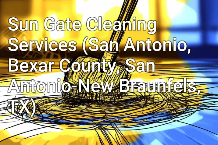 Sun Gate Cleaning Services (San Antonio, Bexar County, San Antonio-New Braunfels, TX)