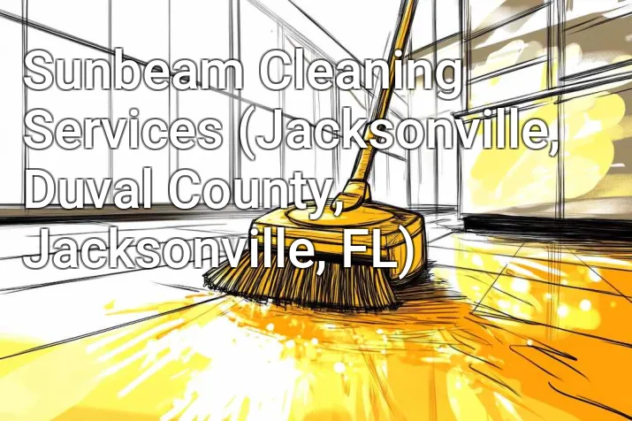 Sunbeam Cleaning Services (Jacksonville, Duval County, Jacksonville, FL)