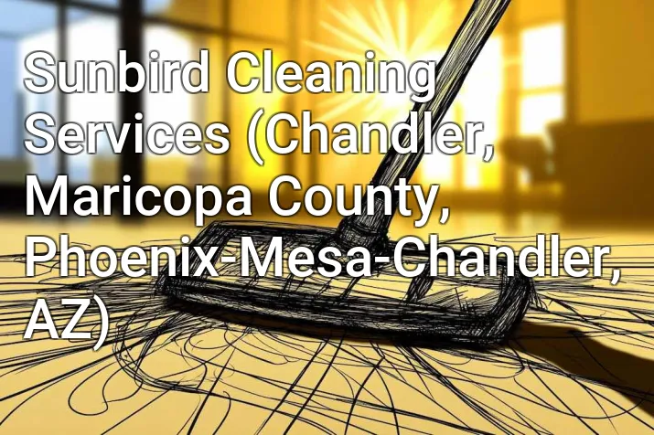 Sunbird Cleaning Services (Chandler, Maricopa County, Phoenix-Mesa-Chandler, AZ)