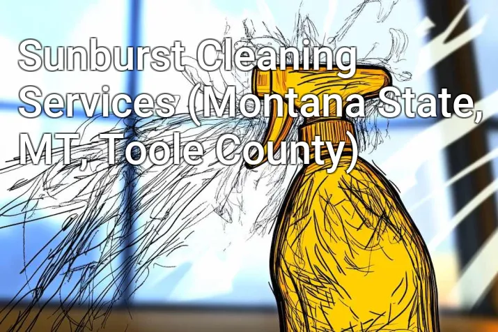 Sunburst Cleaning Services (Montana State, MT, Toole County)