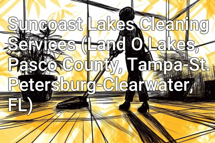 Suncoast Lakes Cleaning Services (Land O Lakes, Pasco County, Tampa-St. Petersburg-Clearwater, FL)