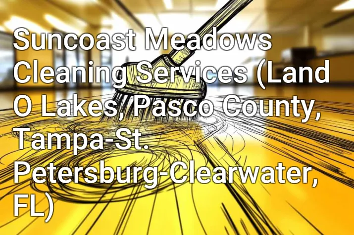 Suncoast Meadows Cleaning Services (Land O Lakes, Pasco County, Tampa-St. Petersburg-Clearwater, FL)