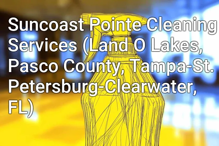 Suncoast Pointe Cleaning Services (Land O Lakes, Pasco County, Tampa-St. Petersburg-Clearwater, FL)
