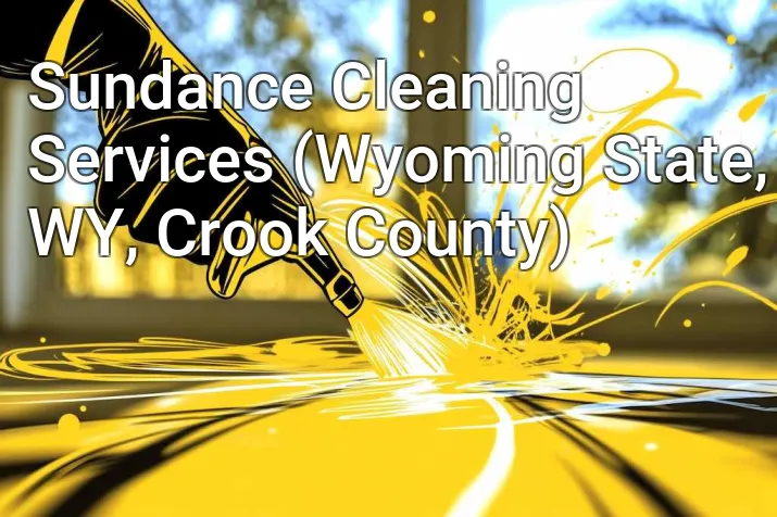 Sundance Cleaning Services (Wyoming State, WY, Crook County)