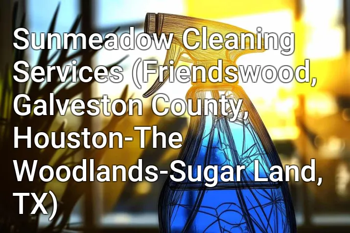 Sunmeadow Cleaning Services (Friendswood, Galveston County, Houston-The Woodlands-Sugar Land, TX)