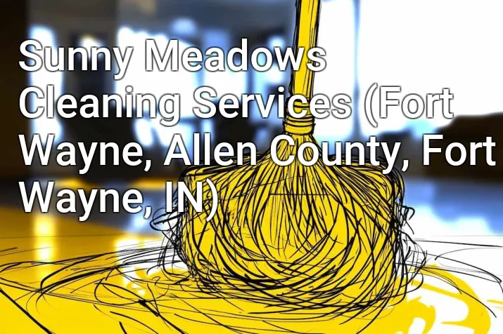 Sunny Meadows Cleaning Services (Fort Wayne, Allen County, Fort Wayne, IN)