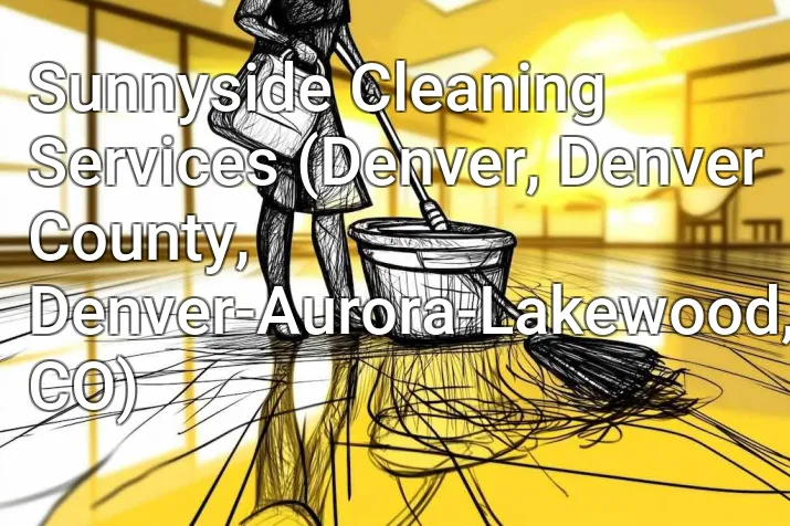 Sunnyside Cleaning Services (Denver, Denver County, Denver-Aurora-Lakewood, CO)