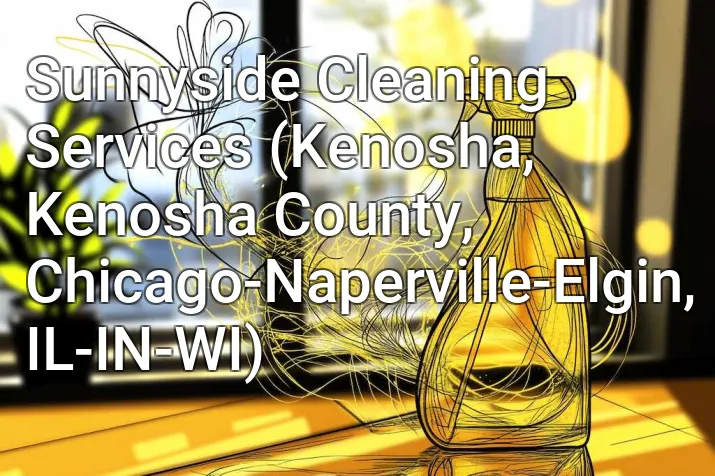 Sunnyside Cleaning Services (Kenosha, Kenosha County, Chicago-Naperville-Elgin, IL-IN-WI)