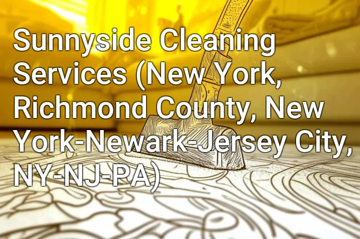 Sunnyside Cleaning Services (New York, Richmond County, New York-Newark-Jersey City, NY-NJ-PA)