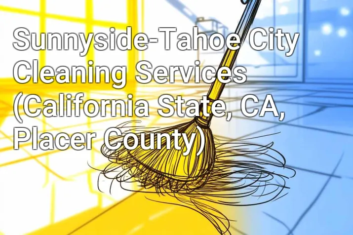 Sunnyside-Tahoe City Cleaning Services (California State, CA, Placer County)
