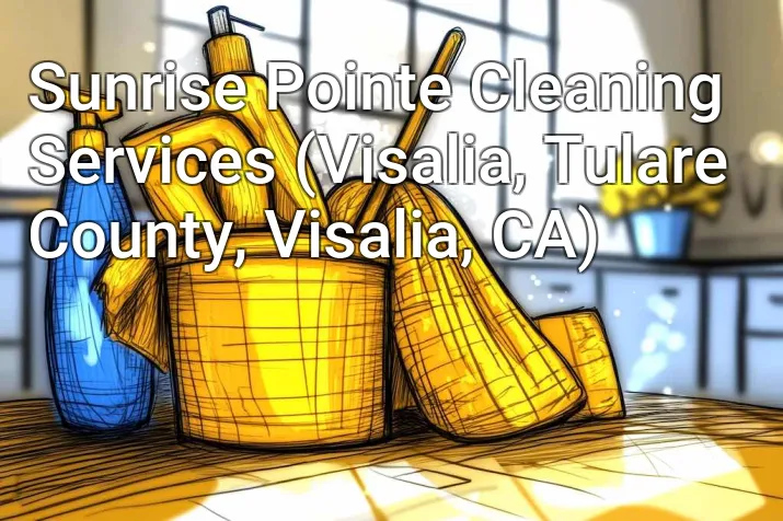Sunrise Pointe Cleaning Services (Visalia, Tulare County, Visalia, CA)