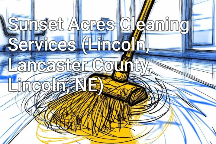 Sunset Acres Cleaning Services (Lincoln, Lancaster County, Lincoln, NE)