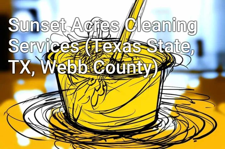 Sunset Acres Cleaning Services (Texas State, TX, Webb County)