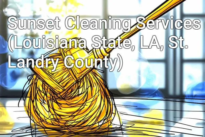 Sunset Cleaning Services (Louisiana State, LA, St. Landry County)