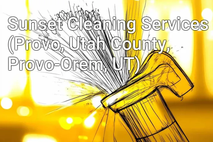 Sunset Cleaning Services (Provo, Utah County, Provo-Orem, UT)