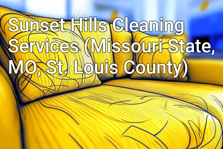 Sunset Hills Cleaning Services (Missouri State, MO, St. Louis County)
