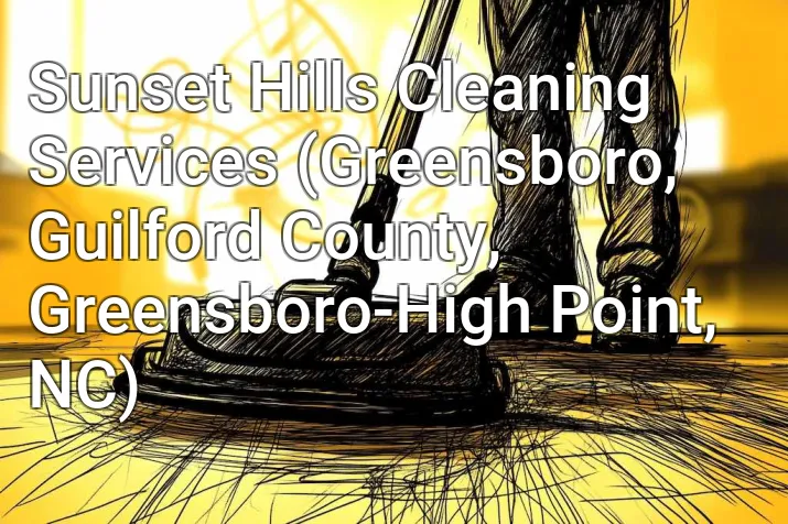 Sunset Hills Cleaning Services (Greensboro, Guilford County, Greensboro-High Point, NC)