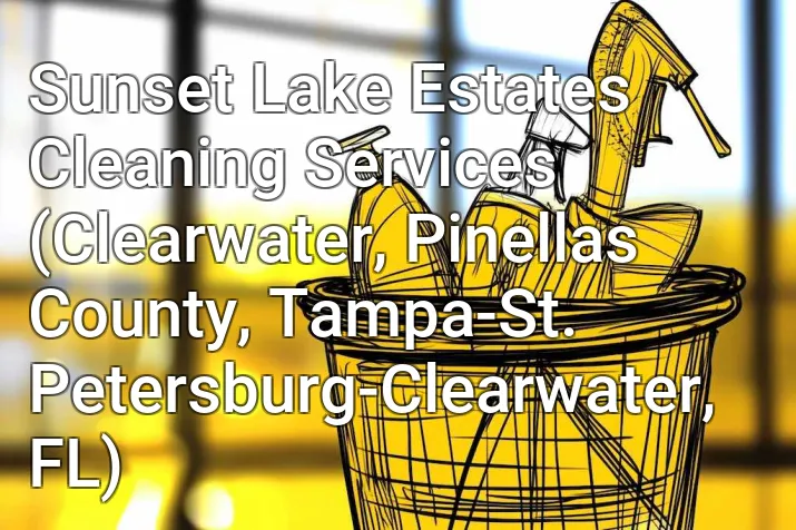 Sunset Lake Estates Cleaning Services (Clearwater, Pinellas County, Tampa-St. Petersburg-Clearwater, FL)