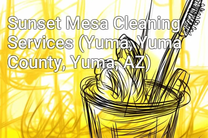 Sunset Mesa Cleaning Services (Yuma, Yuma County, Yuma, AZ)