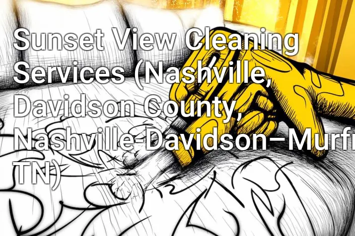 Sunset View Cleaning Services (Nashville, Davidson County, Nashville-Davidson–Murfreesboro–Franklin, TN)
