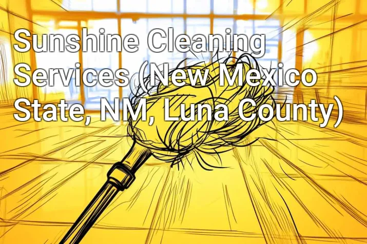 Sunshine Cleaning Services (New Mexico State, NM, Luna County)