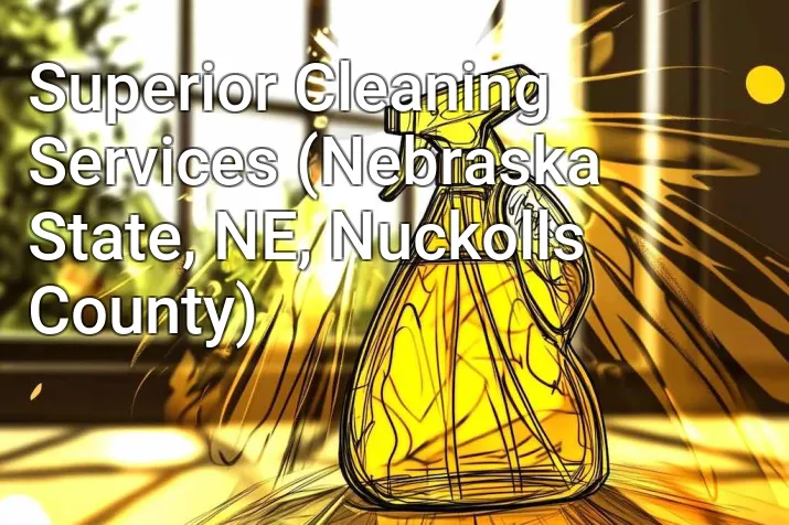 Superior Cleaning Services (Nebraska State, NE, Nuckolls County)