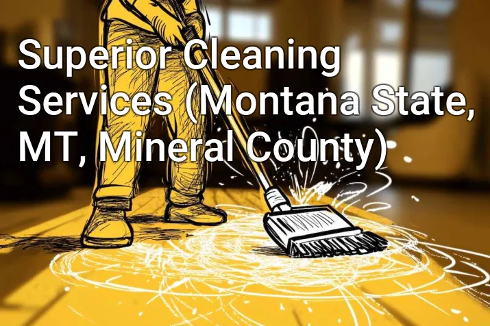 Superior Cleaning Services (Montana State, MT, Mineral County)
