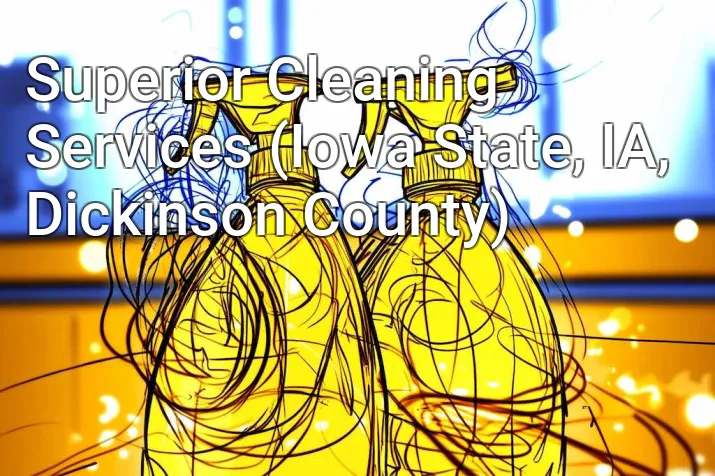Superior Cleaning Services (Iowa State, IA, Dickinson County)