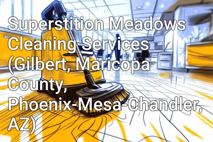Superstition Meadows Cleaning Services (Gilbert, Maricopa County, Phoenix-Mesa-Chandler, AZ)