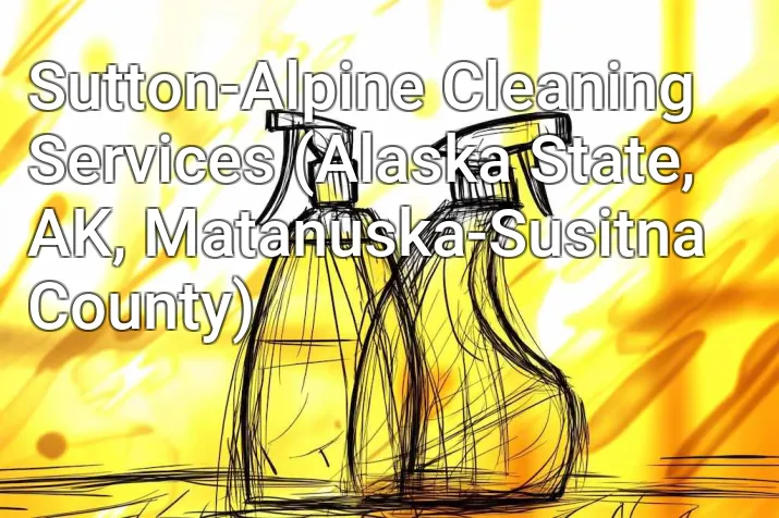 Sutton-Alpine Cleaning Services (Alaska State, AK, Matanuska-Susitna County)