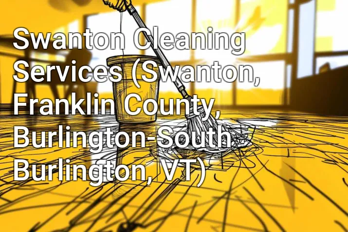 Swanton Cleaning Services (Swanton, Franklin County, Burlington-South Burlington, VT)
