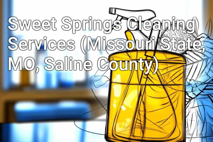 Sweet Springs Cleaning Services (Missouri State, MO, Saline County)