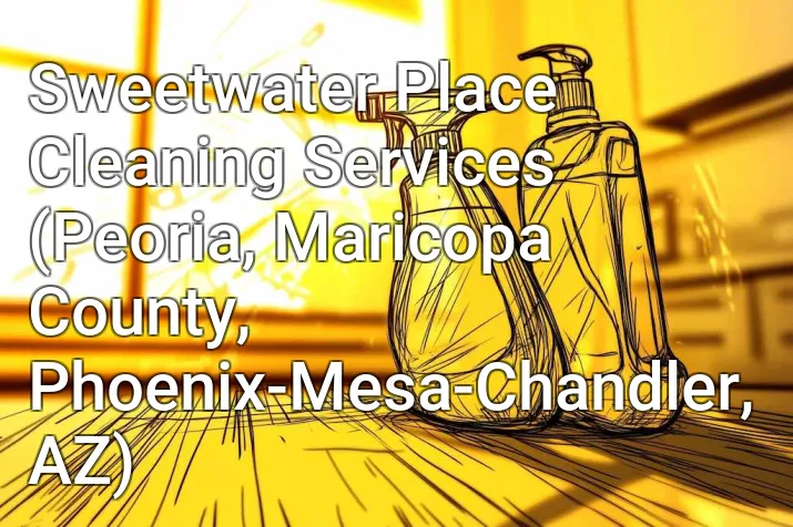 Sweetwater Place Cleaning Services (Peoria, Maricopa County, Phoenix-Mesa-Chandler, AZ)