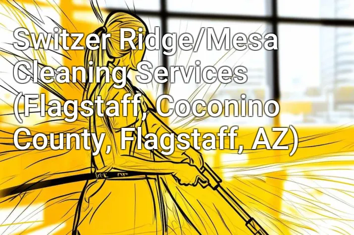 Switzer Ridge/Mesa Cleaning Services (Flagstaff, Coconino County, Flagstaff, AZ)