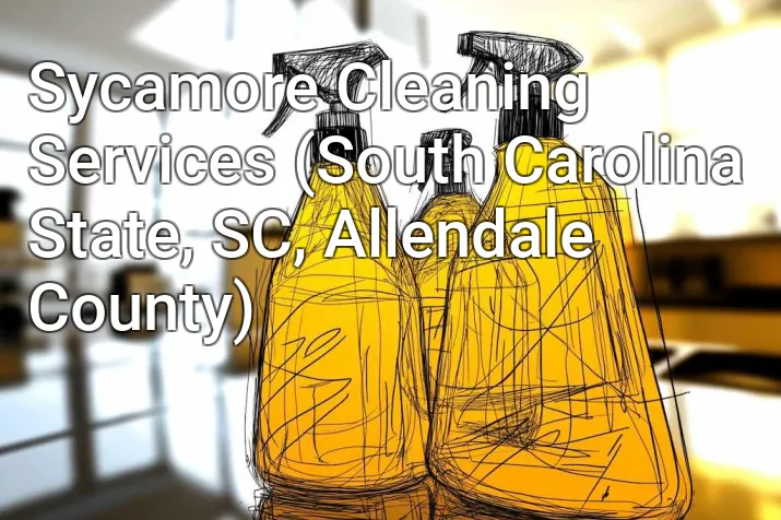 Sycamore Cleaning Services (South Carolina State, SC, Allendale County)
