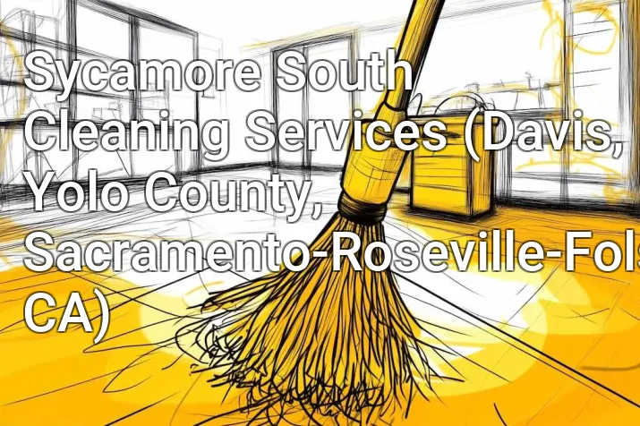 Sycamore South Cleaning Services (Davis, Yolo County, Sacramento-Roseville-Folsom, CA)