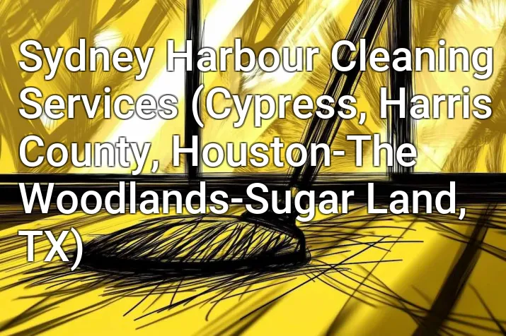 Sydney Harbour Cleaning Services (Cypress, Harris County, Houston-The Woodlands-Sugar Land, TX)