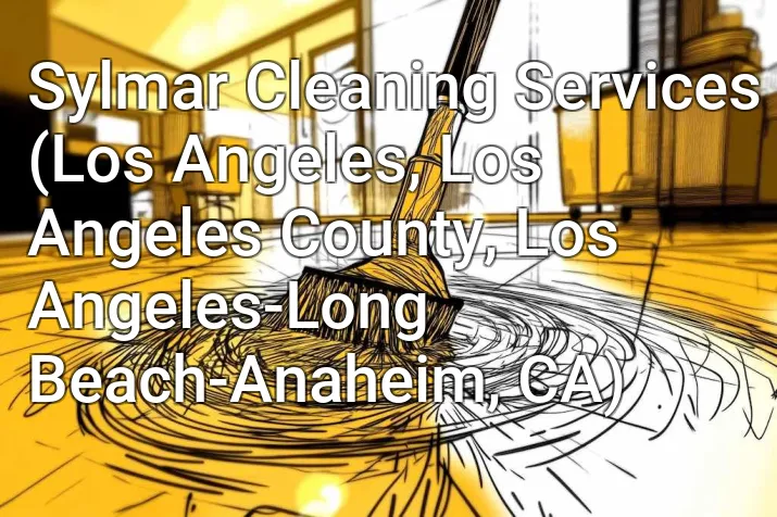 Sylmar Cleaning Services (Los Angeles, Los Angeles County, Los Angeles-Long Beach-Anaheim, CA)