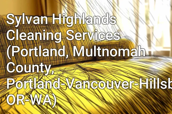 Sylvan Highlands Cleaning Services (Portland, Multnomah County, Portland-Vancouver-Hillsboro, OR-WA)