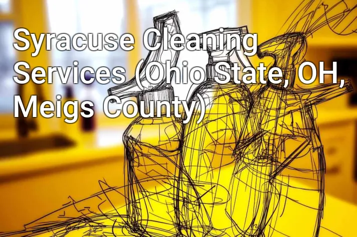 Syracuse Cleaning Services (Ohio State, OH, Meigs County)