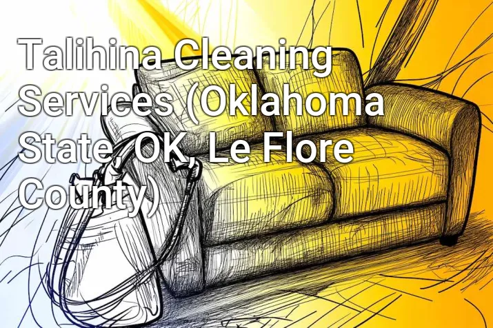 Talihina Cleaning Services (Oklahoma State, OK, Le Flore County)