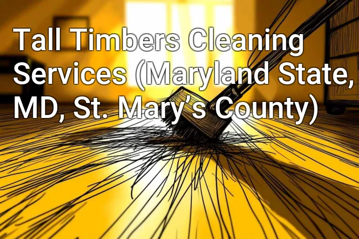 Tall Timbers Cleaning Services (Maryland State, MD, St. Mary’s County)