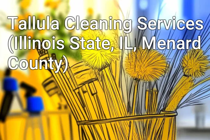 Tallula Cleaning Services (Illinois State, IL, Menard County)