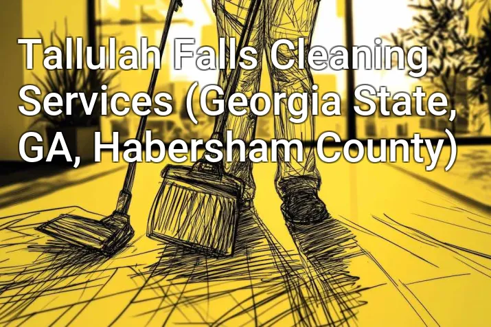 Tallulah Falls Cleaning Services (Georgia State, GA, Habersham County)